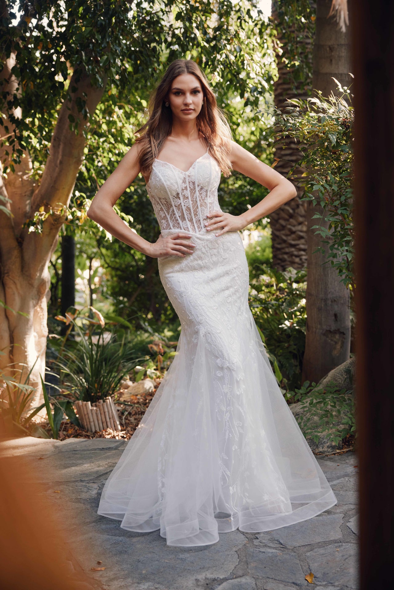 Elegant Lace Corset Prom Dress_JU 2441SW