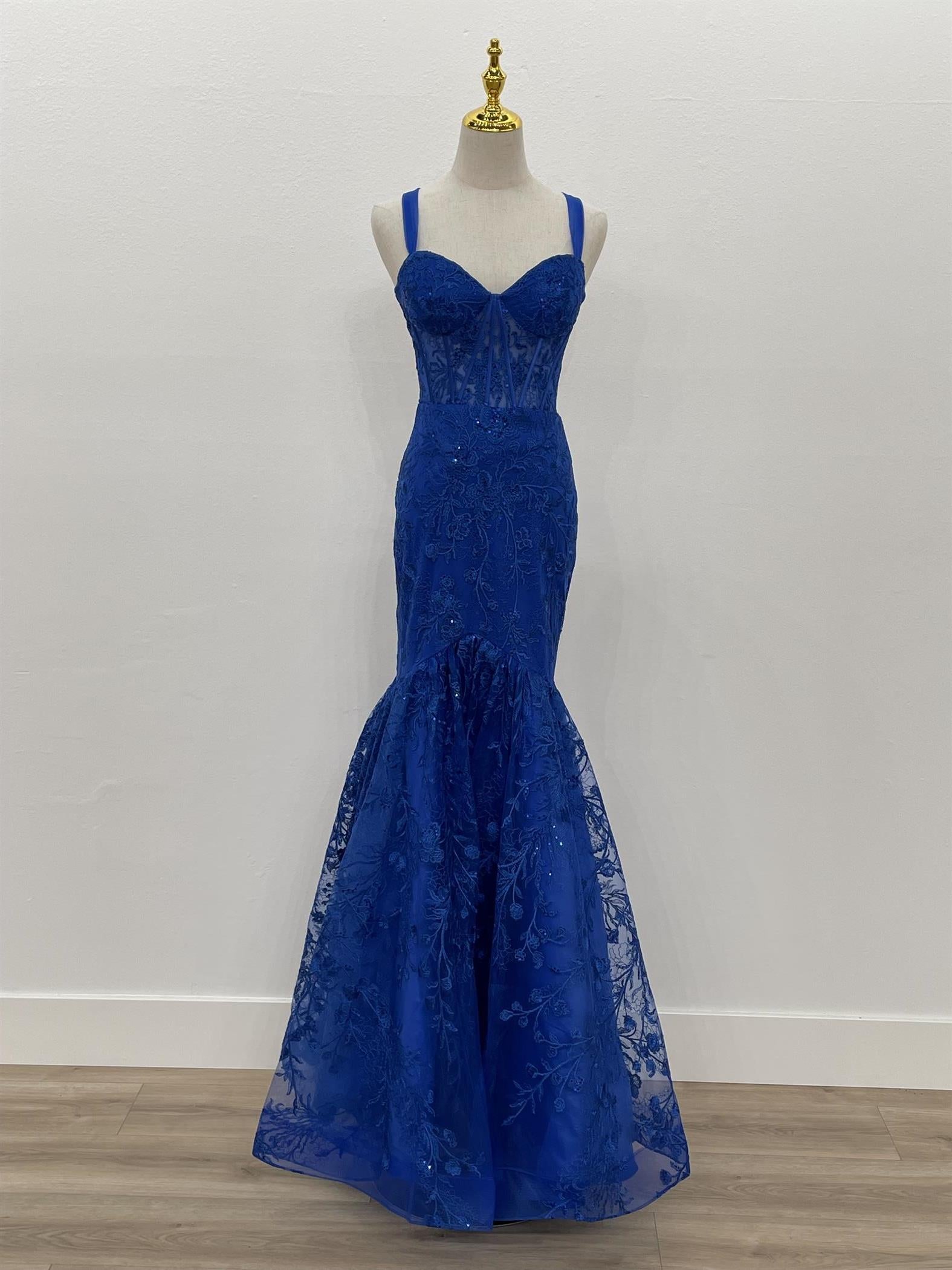 Elegant Lace Mermaid Prom Dress_NX T1339 Elegant Lace Mermaid Prom Dress_NX T1339