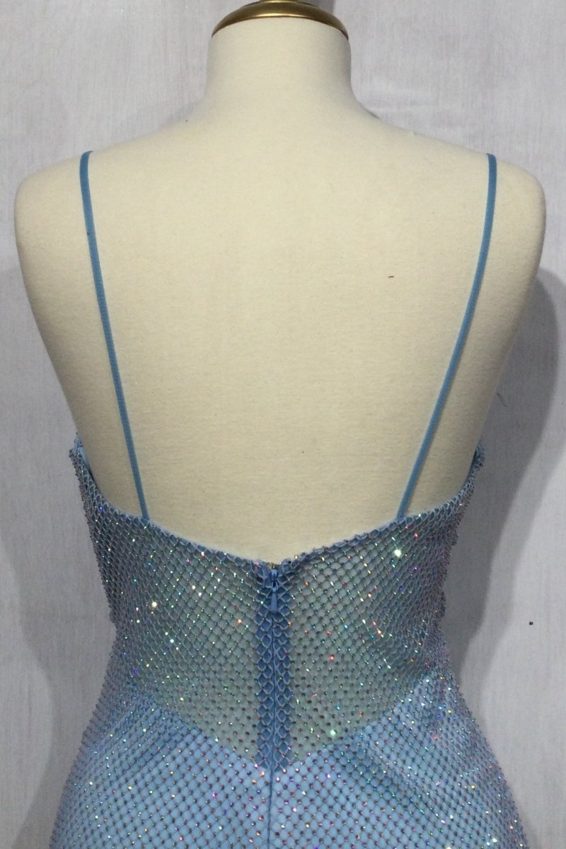 Glamour Crystal Fused Dress Prom Dress_LD CD219