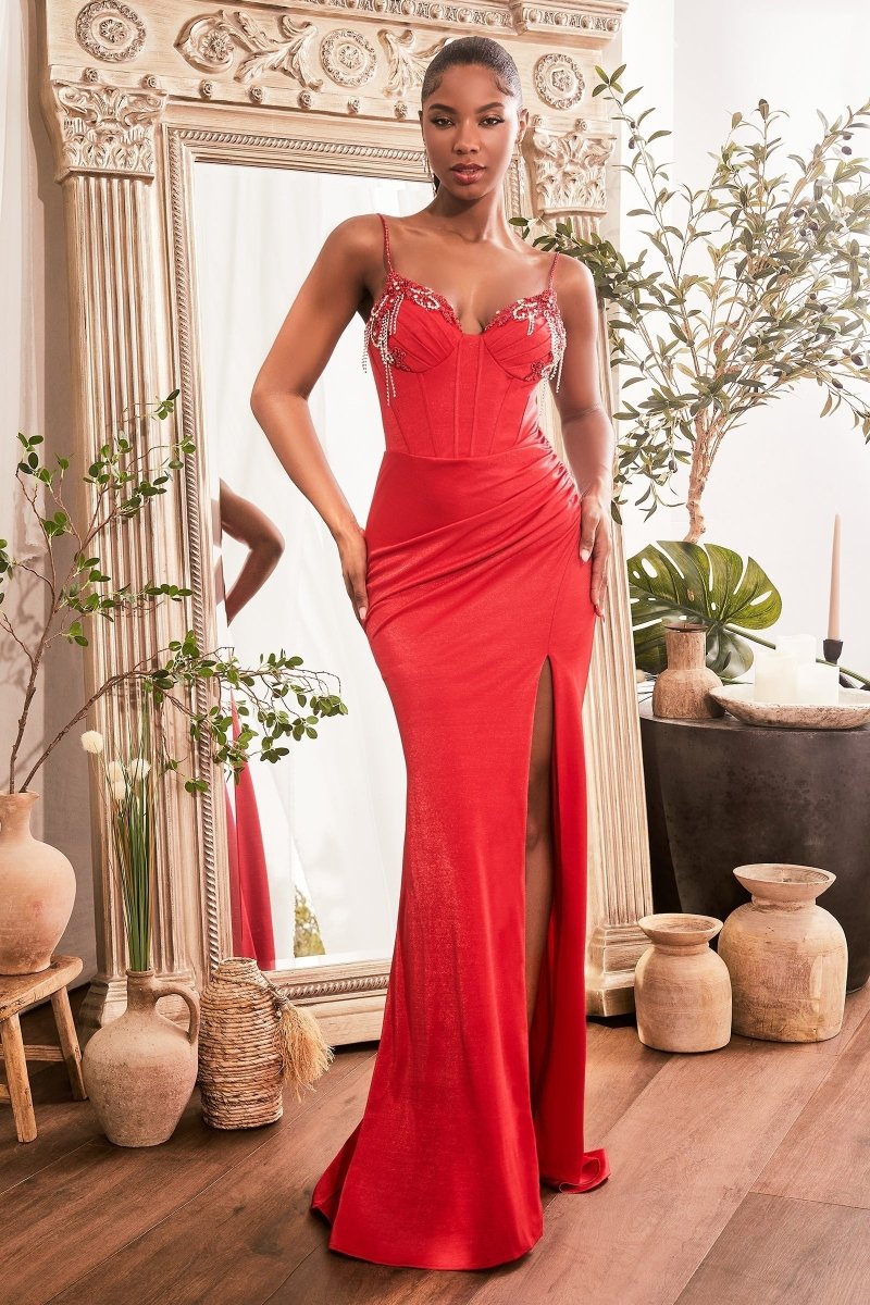 chique prom dresses Open Back Leaf Appliques Chic Prom Dresses Mermaid Sweetheart Evening Dress